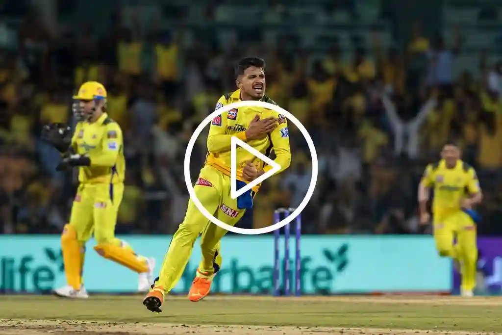 [Watch] Maheesh Theekshana's Killer Delivery Stuns Rahul Tewatia